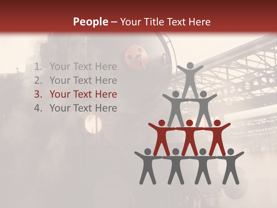 Traffic Photography Vintage PowerPoint Template