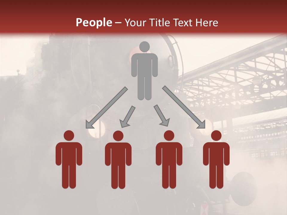 Traffic Photography Vintage PowerPoint Template