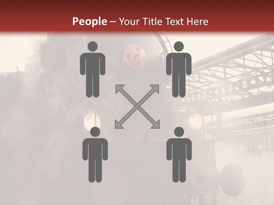 Traffic Photography Vintage PowerPoint Template