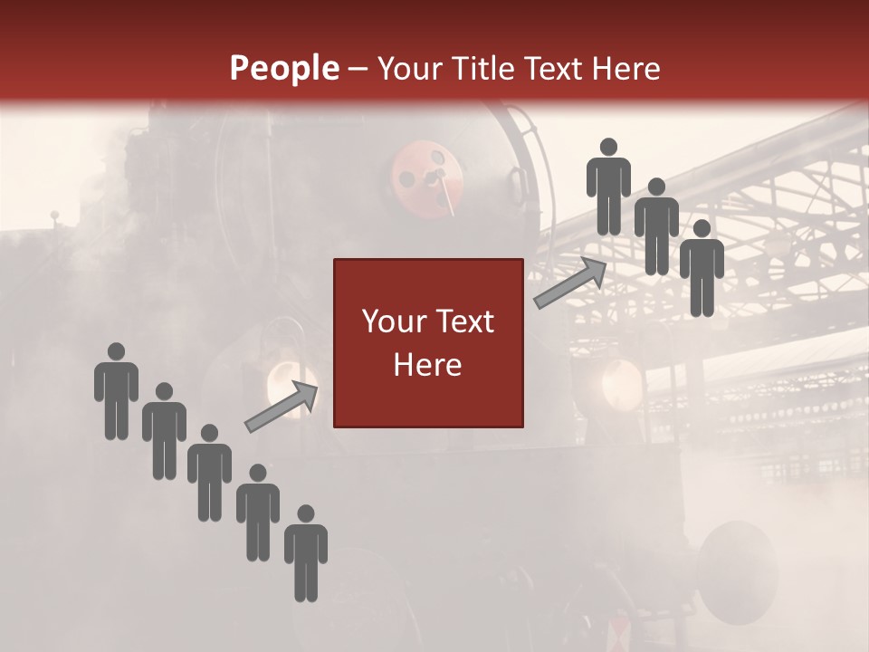 Traffic Photography Vintage PowerPoint Template