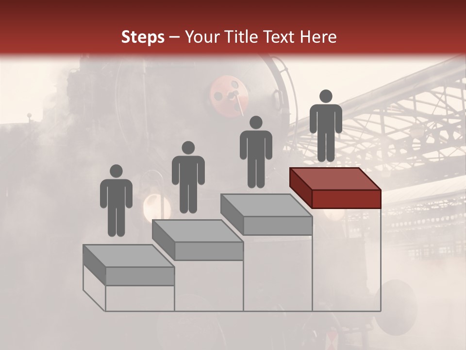 Traffic Photography Vintage PowerPoint Template