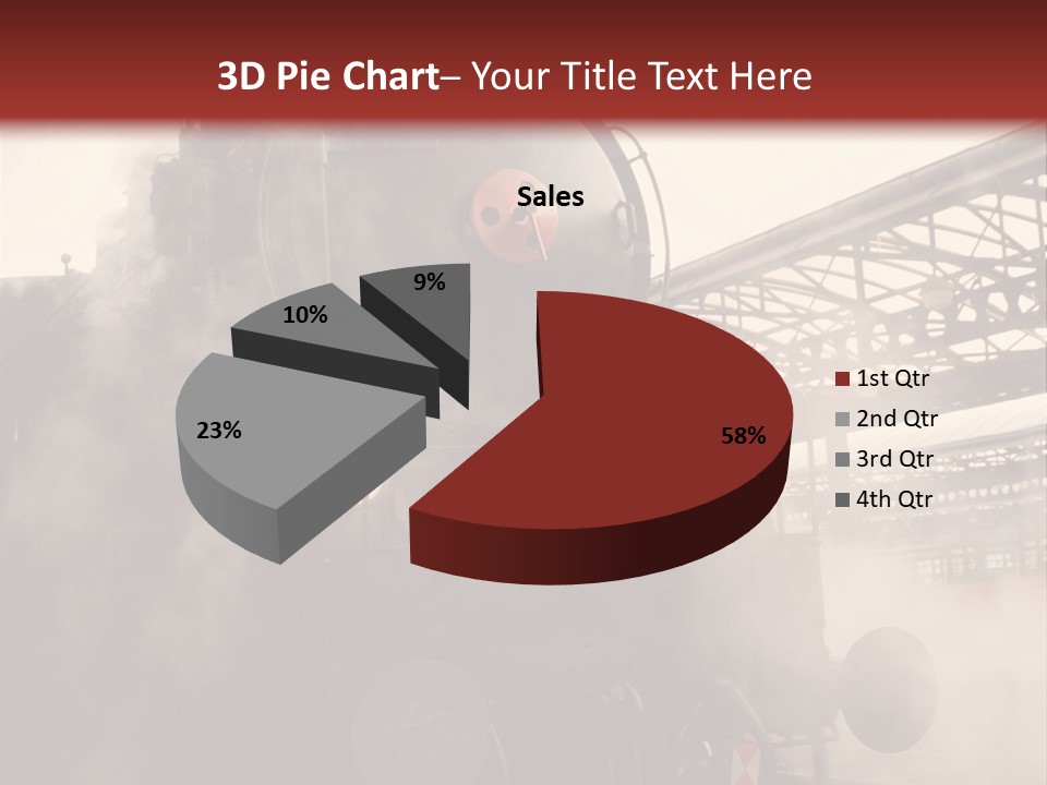 Traffic Photography Vintage PowerPoint Template