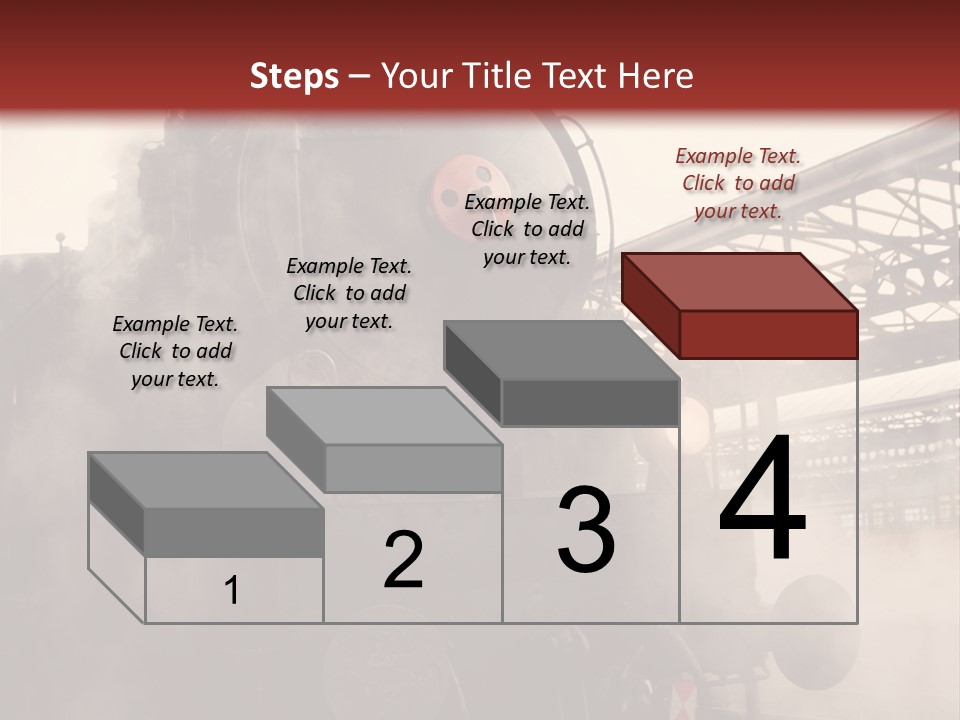 Traffic Photography Vintage PowerPoint Template