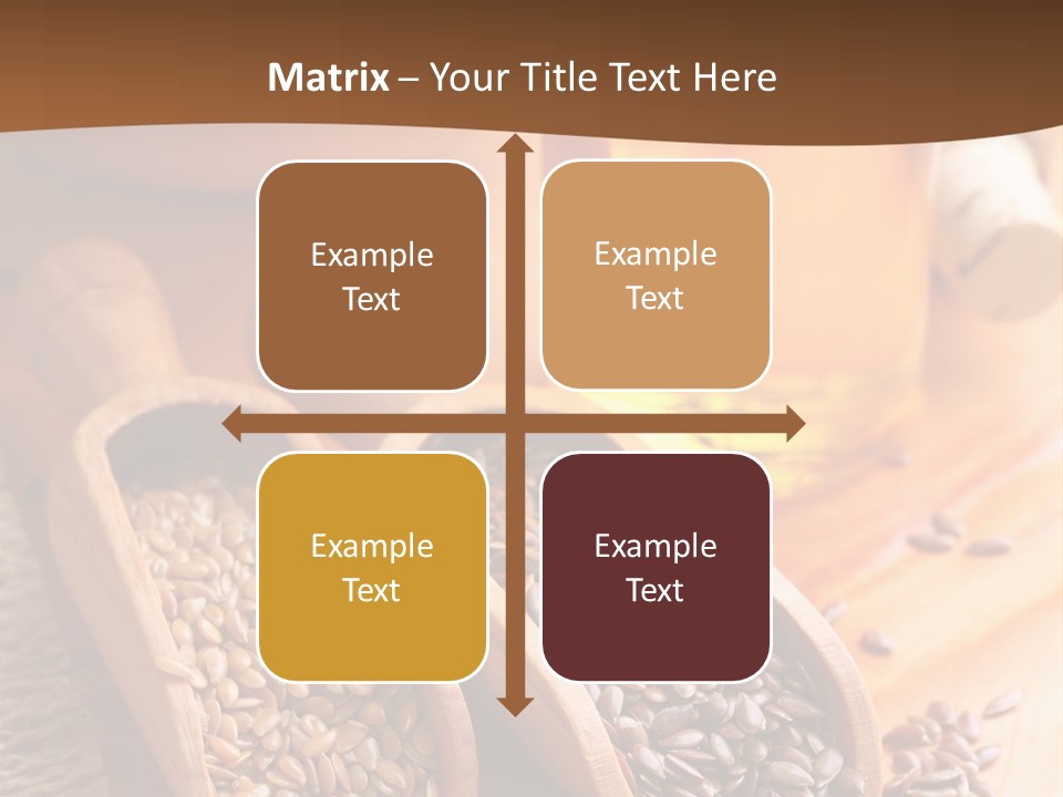 Linseed Oil PowerPoint Template