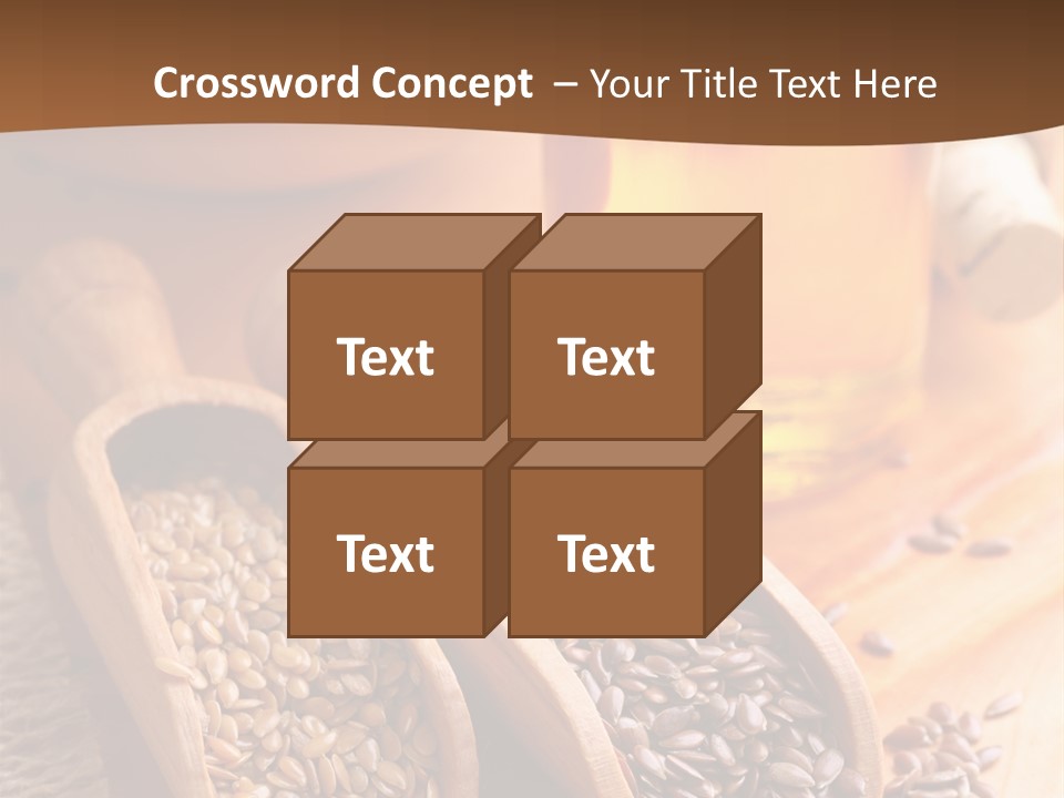 Linseed Oil PowerPoint Template