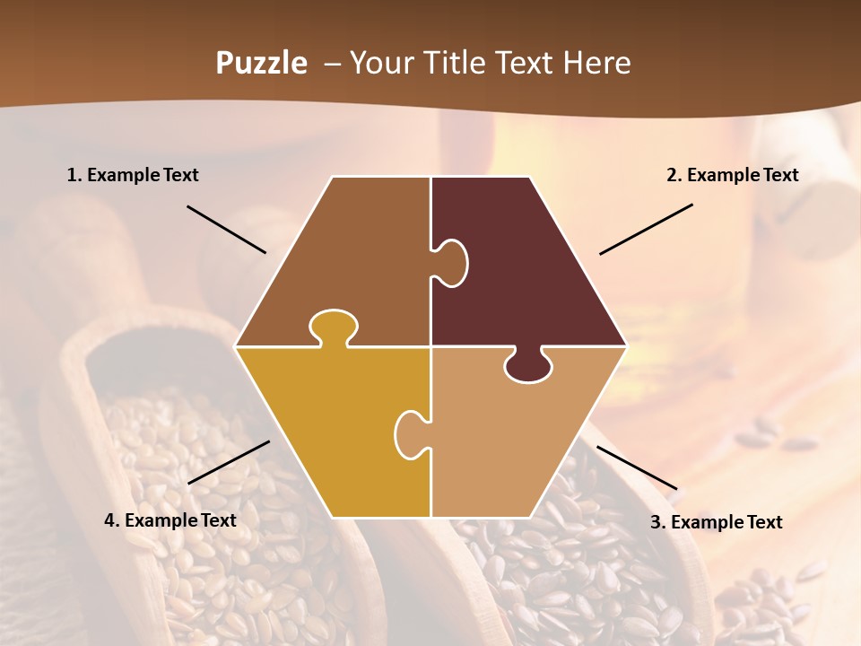 Linseed Oil PowerPoint Template