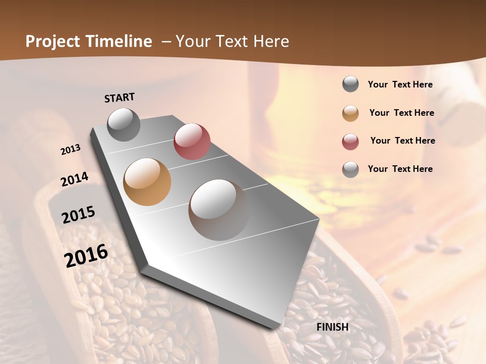 Linseed Oil PowerPoint Template