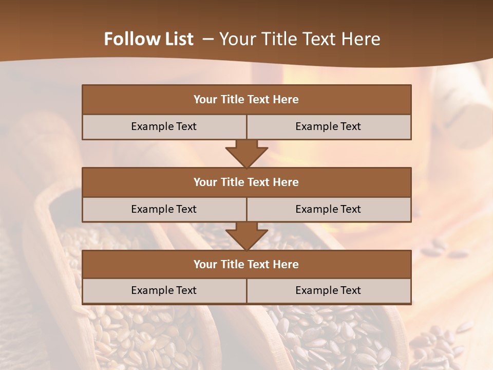 Linseed Oil PowerPoint Template