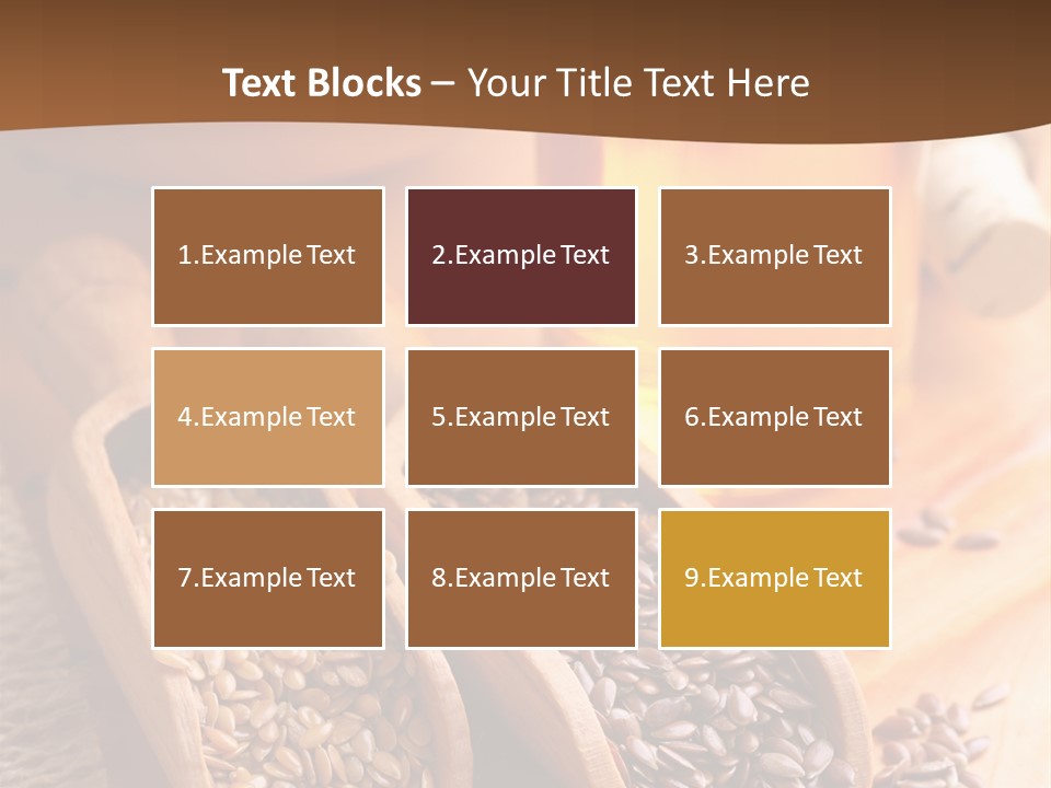 Linseed Oil PowerPoint Template