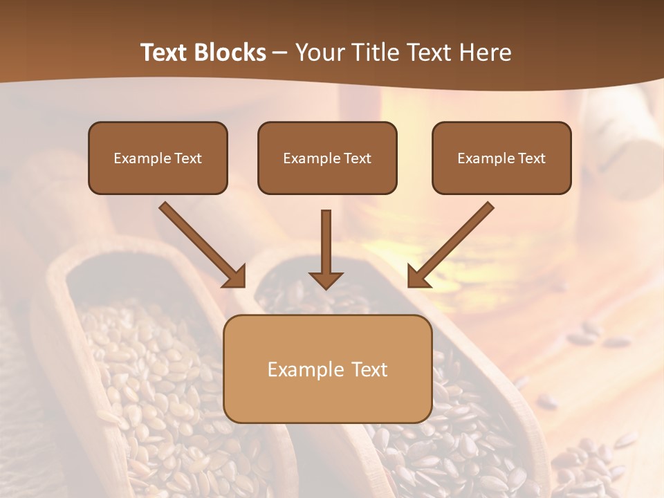 Linseed Oil PowerPoint Template