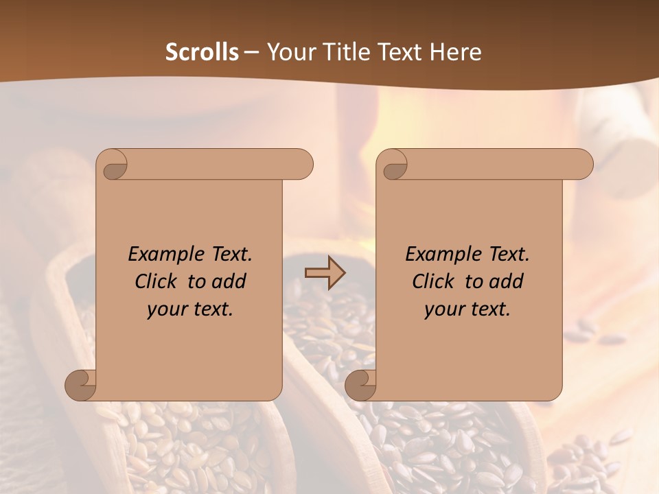Linseed Oil PowerPoint Template