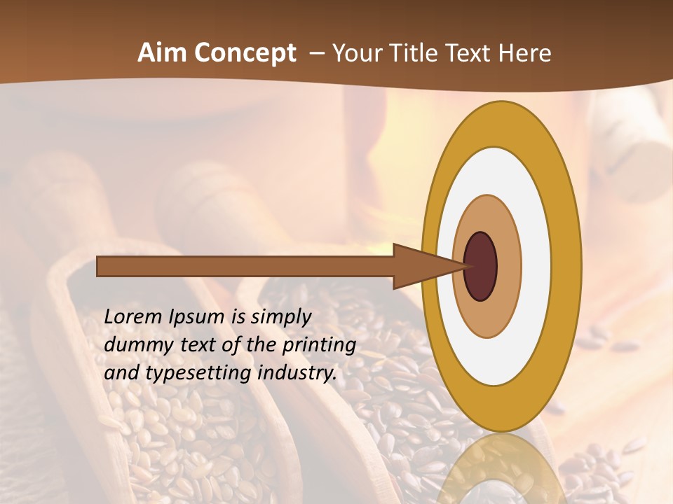 Linseed Oil PowerPoint Template