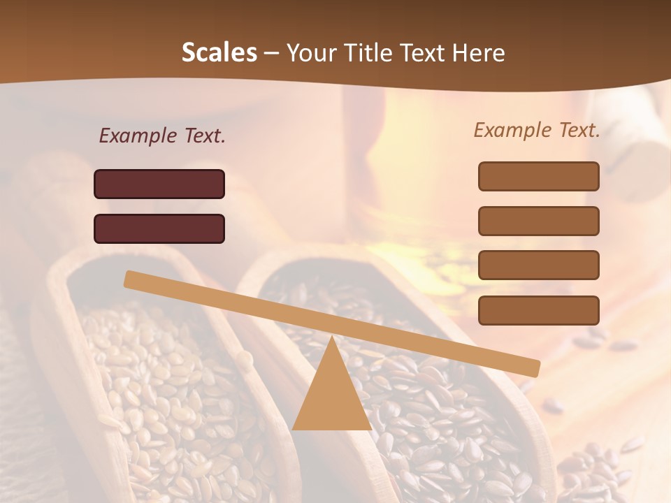 Linseed Oil PowerPoint Template