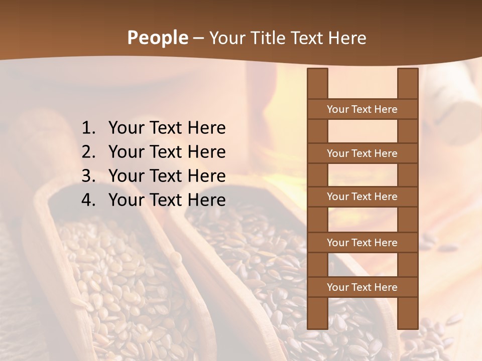 Linseed Oil PowerPoint Template