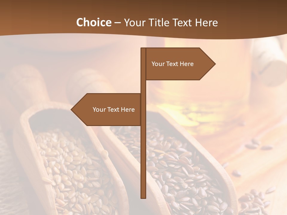 Linseed Oil PowerPoint Template