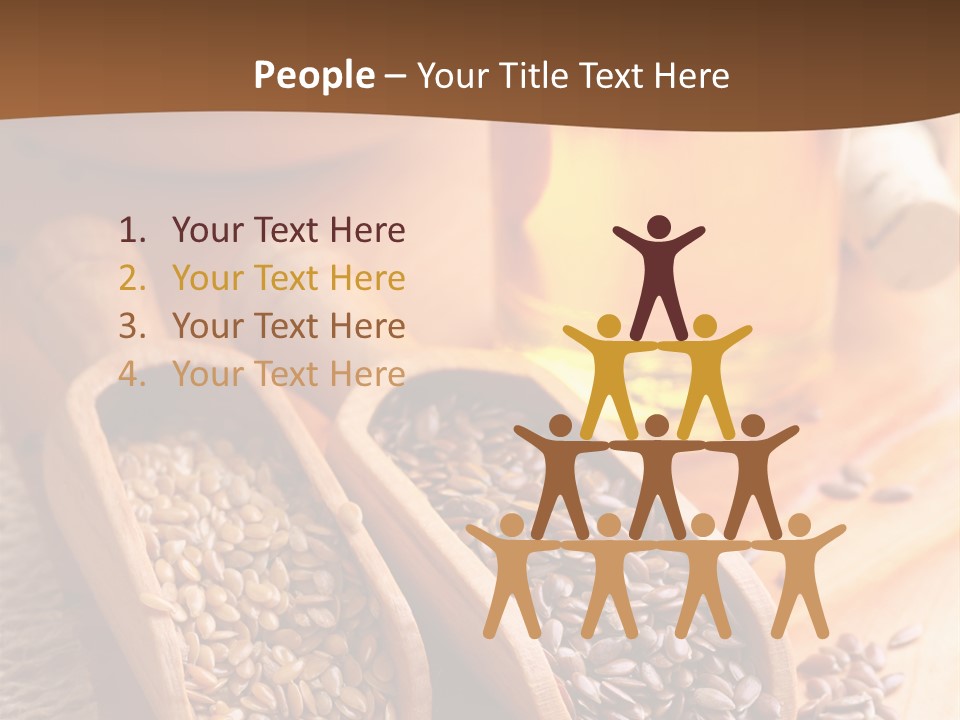 Linseed Oil PowerPoint Template