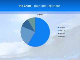 Surfing Shark PowerPoint Template