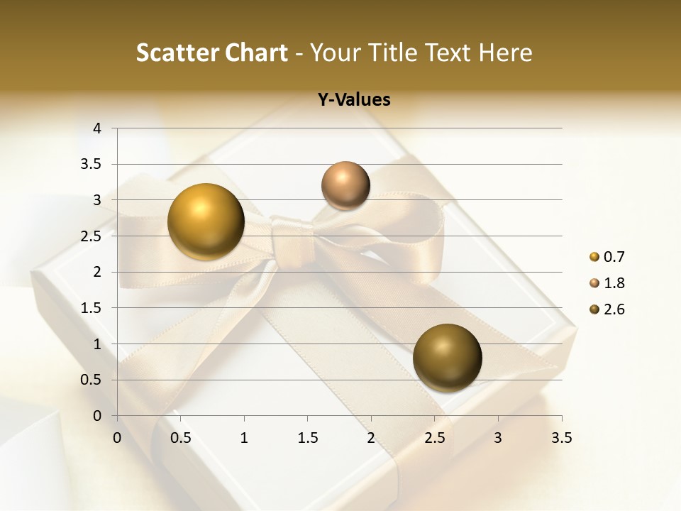 Symbol Ribbon Romantic PowerPoint Template