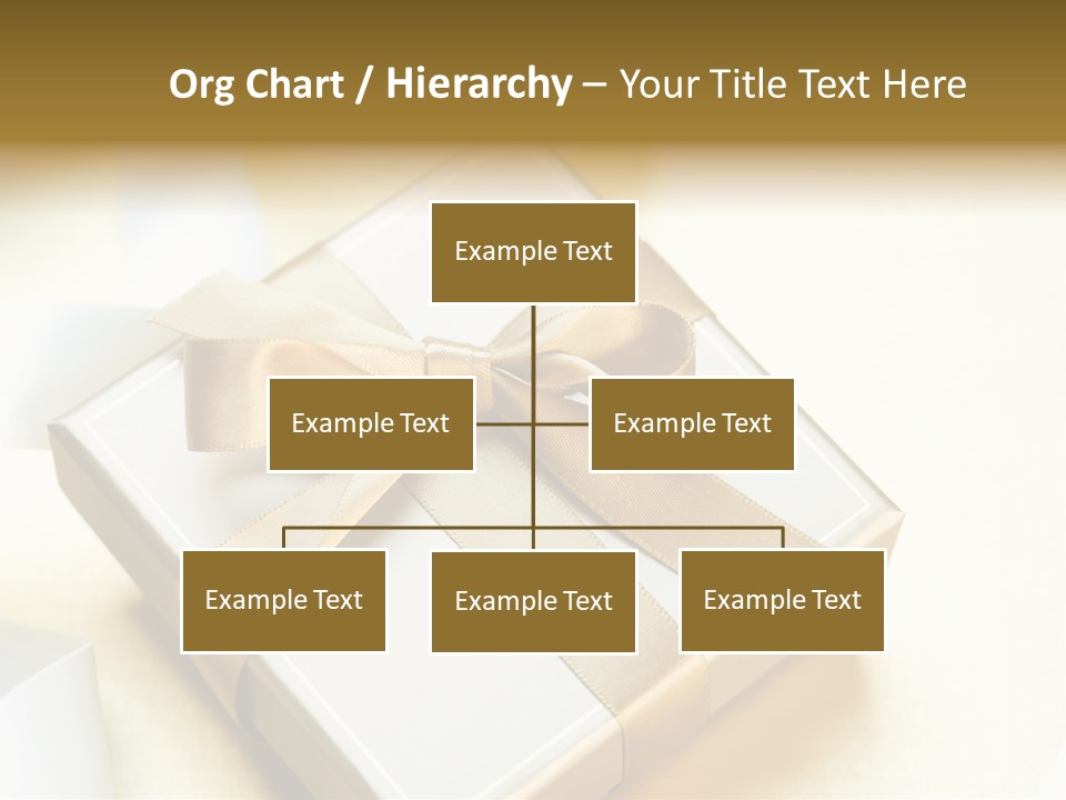 Symbol Ribbon Romantic PowerPoint Template