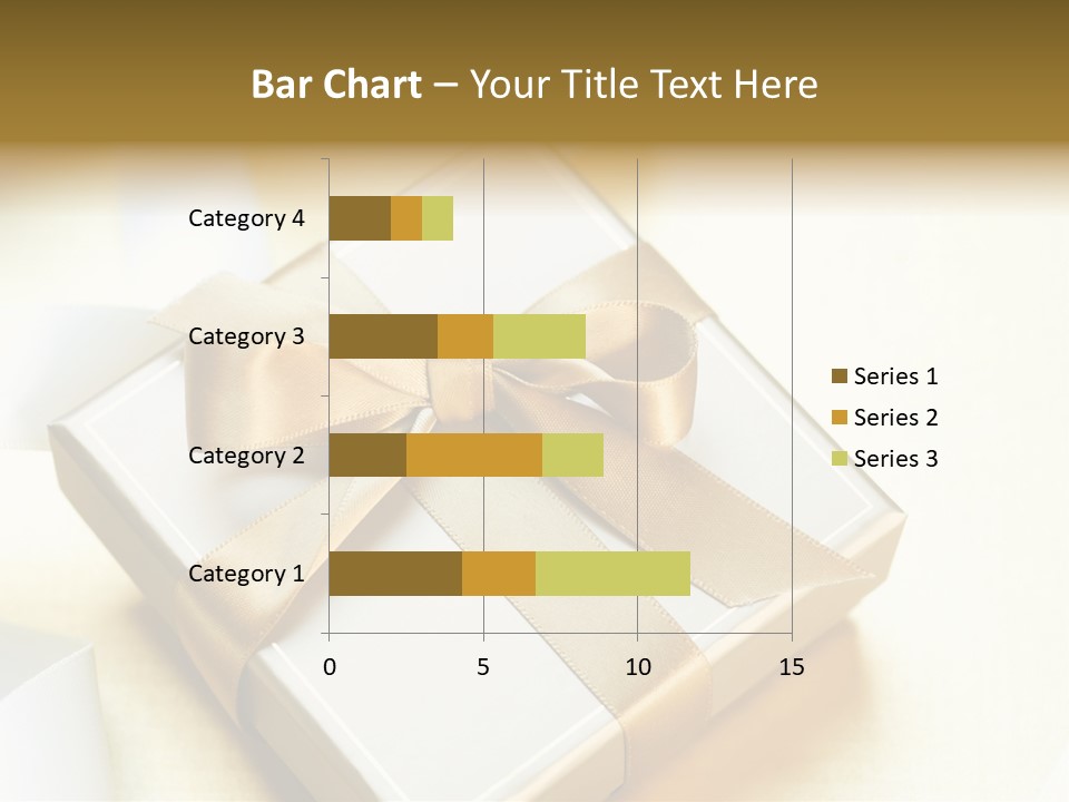 Symbol Ribbon Romantic PowerPoint Template