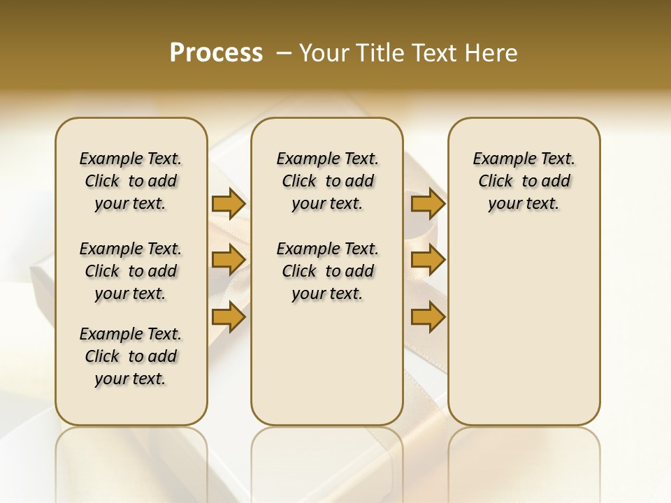 Symbol Ribbon Romantic PowerPoint Template