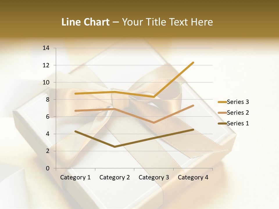 Symbol Ribbon Romantic PowerPoint Template