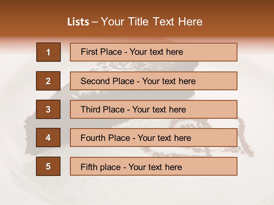 Nemesis Chocolate PowerPoint Template