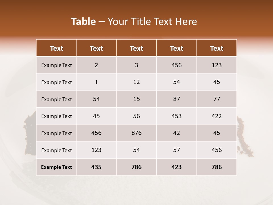Nemesis Chocolate PowerPoint Template