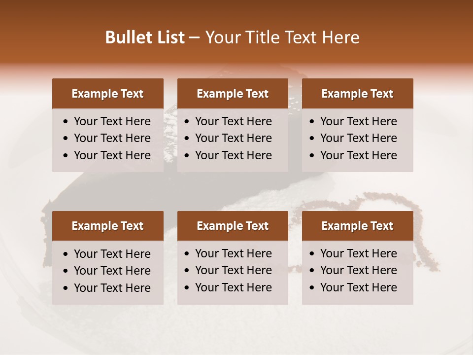 Nemesis Chocolate PowerPoint Template