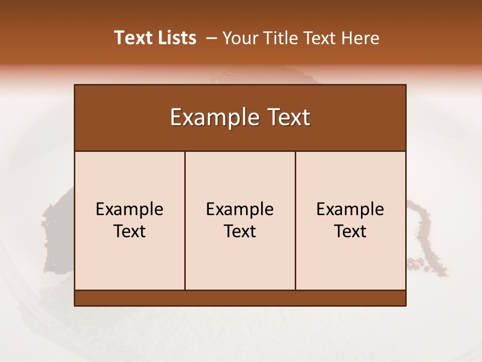 Nemesis Chocolate PowerPoint Template