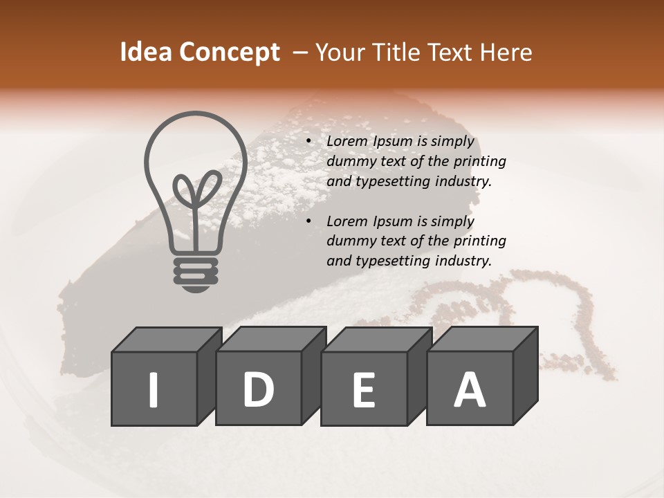 Nemesis Chocolate PowerPoint Template