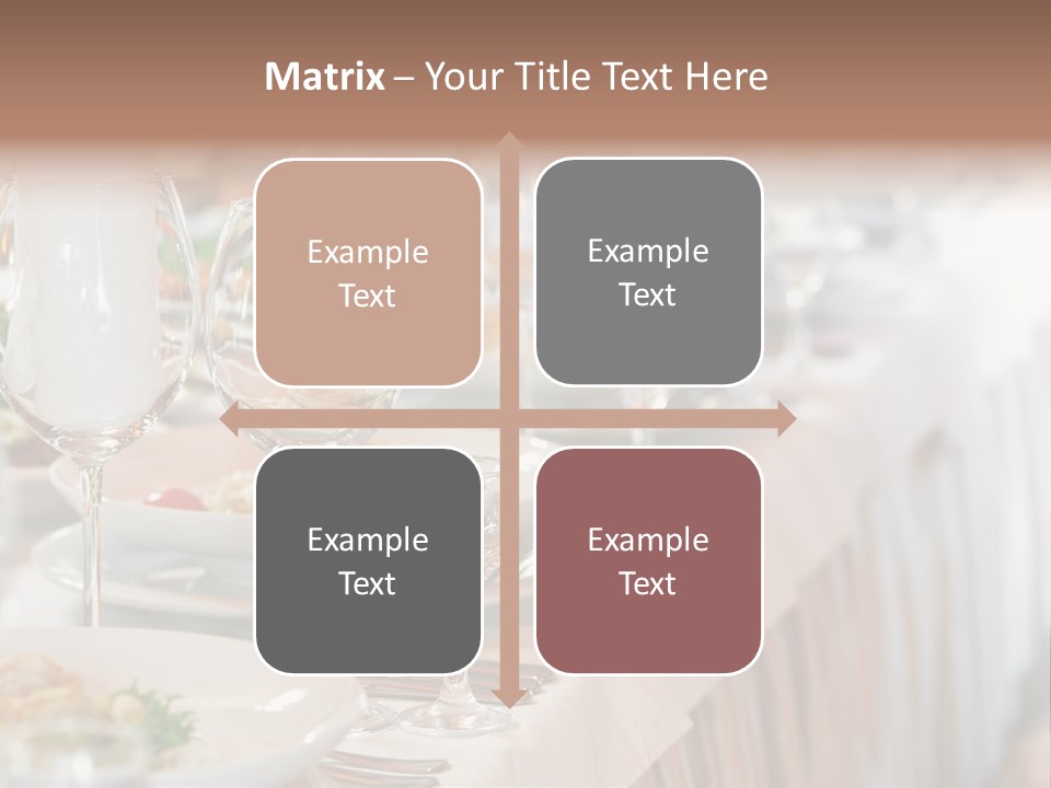 Catering Stock PowerPoint Template