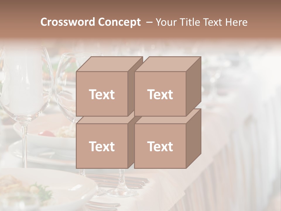 Catering Stock PowerPoint Template