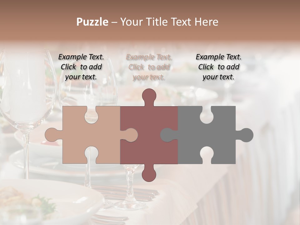 Catering Stock PowerPoint Template