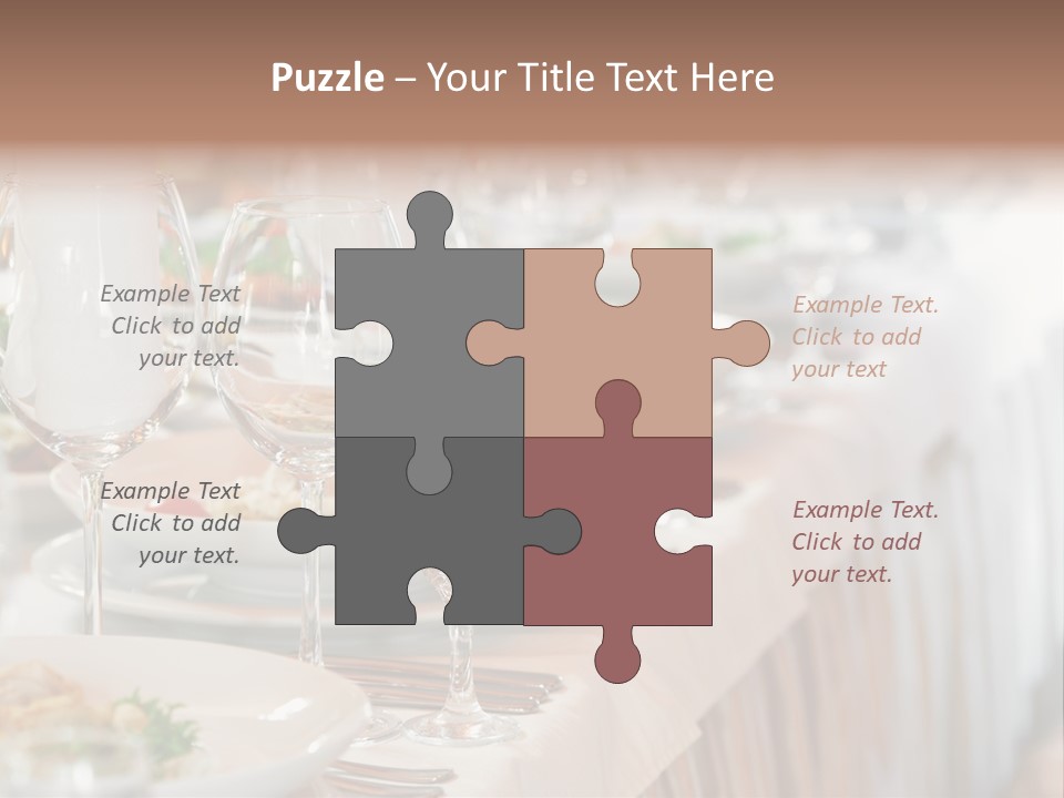 Catering Stock PowerPoint Template