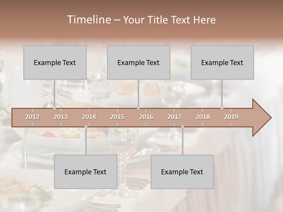 Catering Stock PowerPoint Template