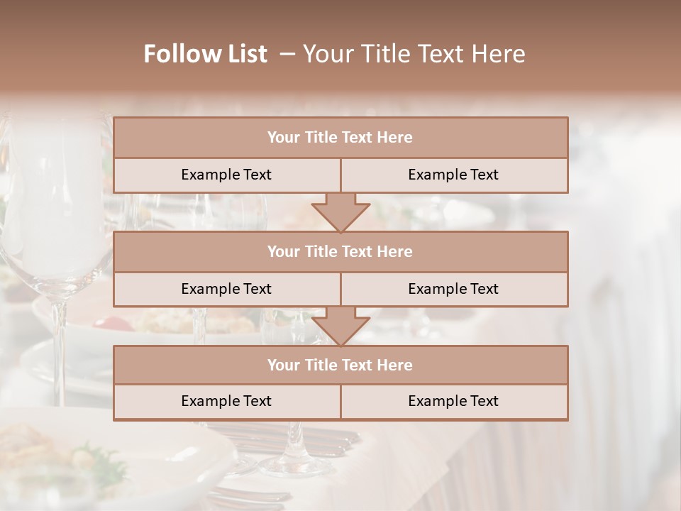 Catering Stock PowerPoint Template