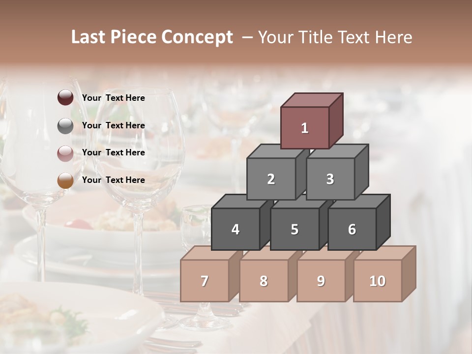 Catering Stock PowerPoint Template