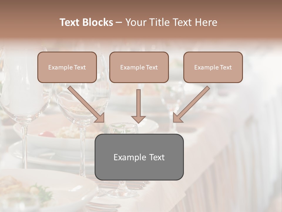 Catering Stock PowerPoint Template