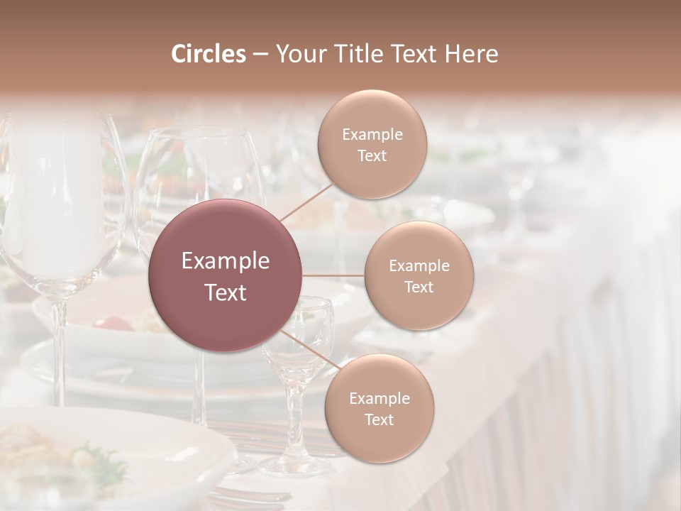 Catering Stock PowerPoint Template