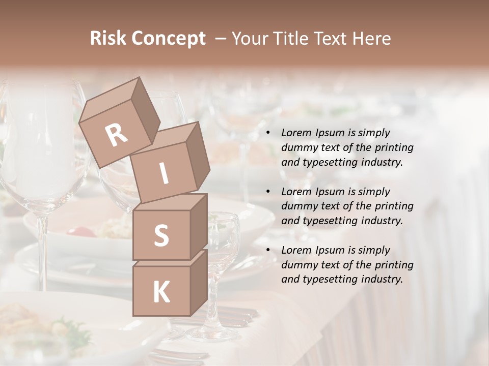 Catering Stock PowerPoint Template