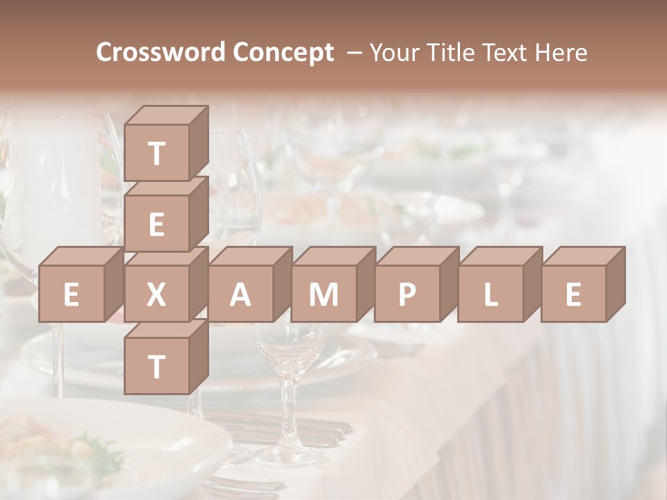 Catering Stock PowerPoint Template