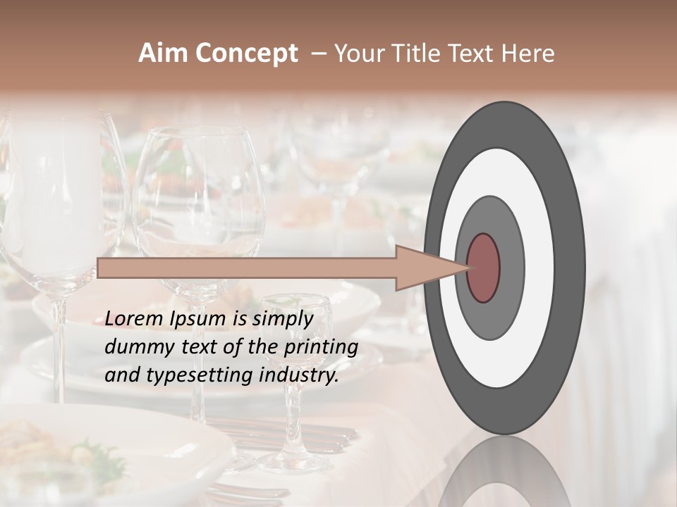 Catering Stock PowerPoint Template