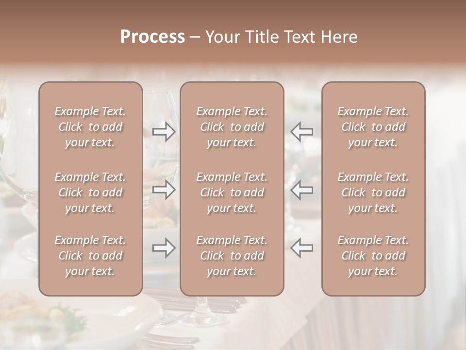 Catering Stock PowerPoint Template