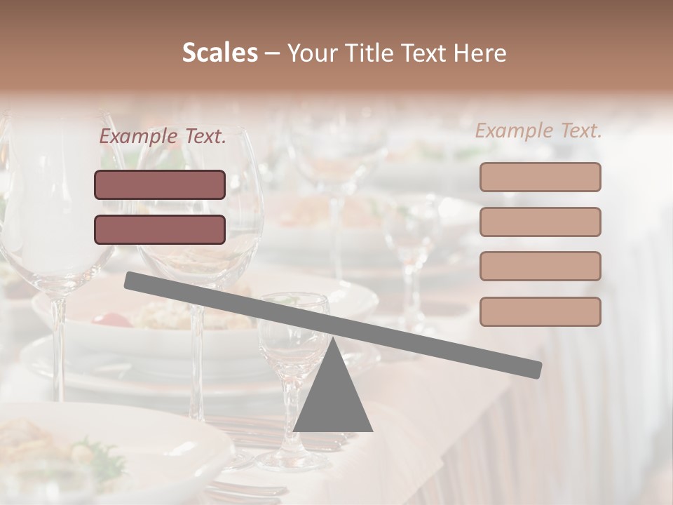 Catering Stock PowerPoint Template