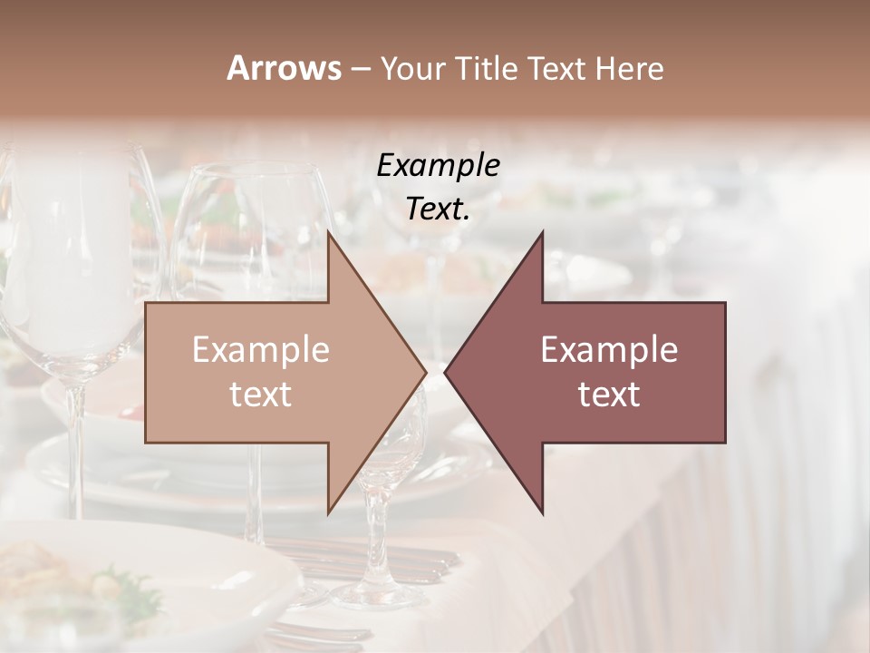 Catering Stock PowerPoint Template
