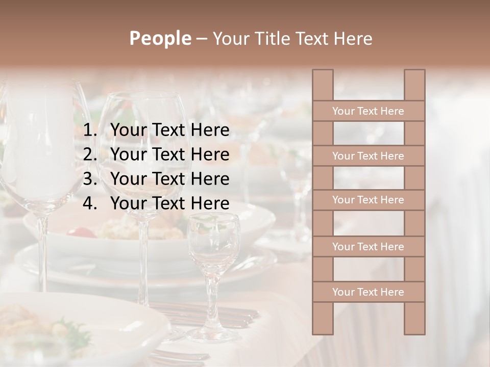 Catering Stock PowerPoint Template