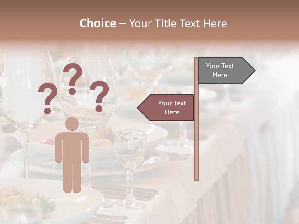 Catering Stock PowerPoint Template