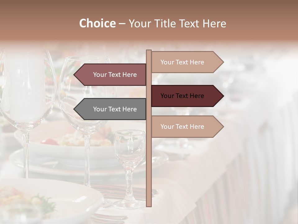 Catering Stock PowerPoint Template