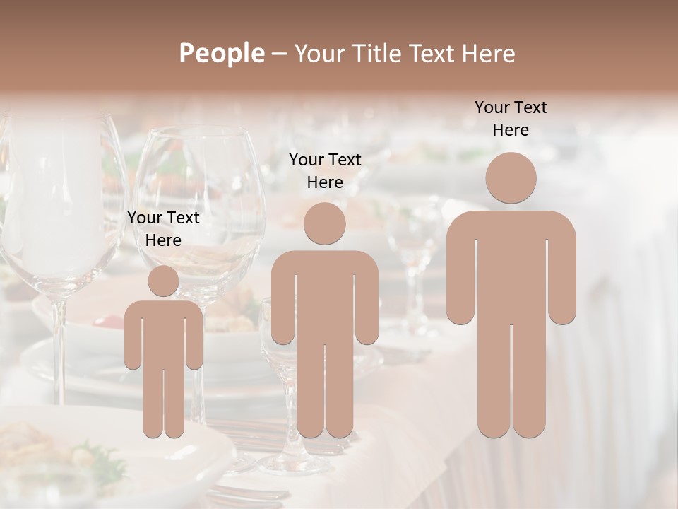 Catering Stock PowerPoint Template